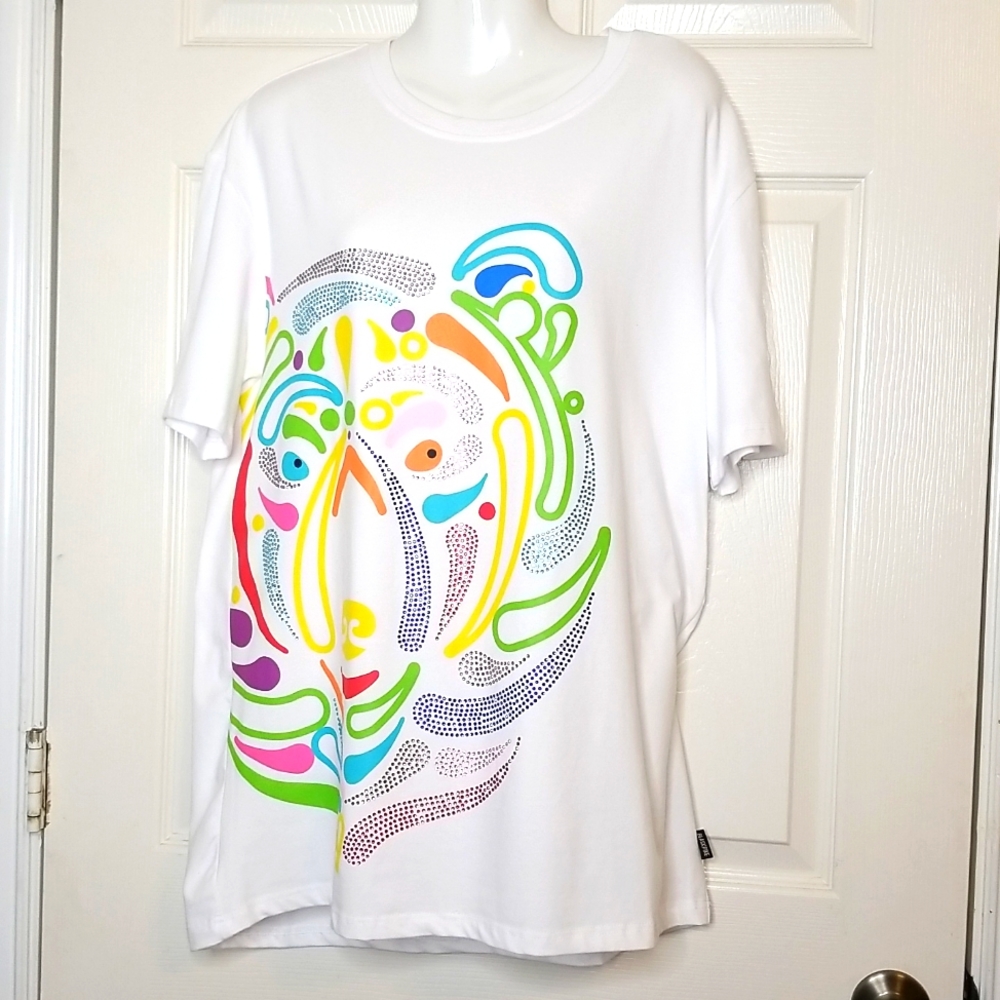 Black Pike Mens Shortsleeve Tee Shirt Tiger